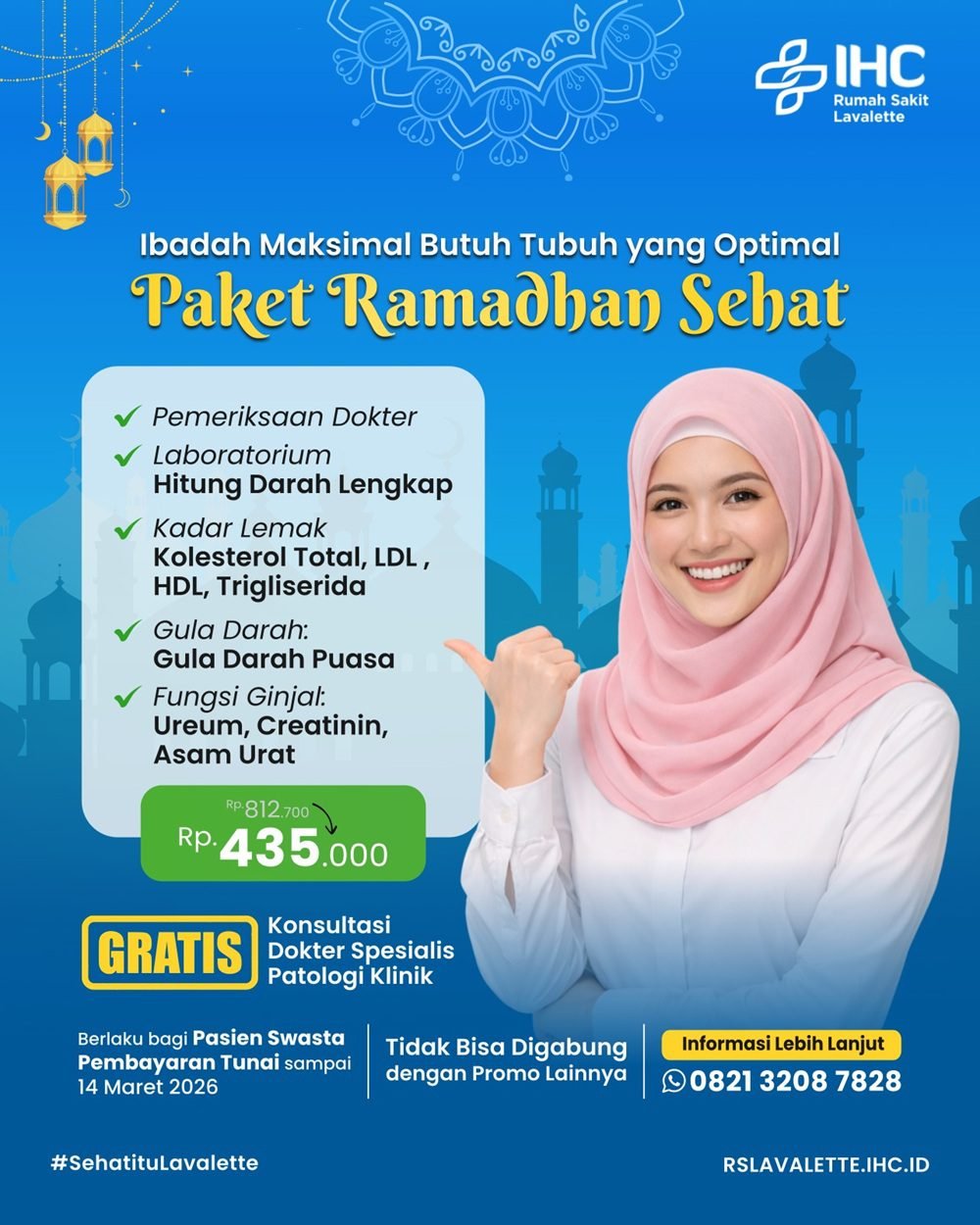 One Stop Service Medical Check-Up IHC RS Lavalette Malang, Solusi Pemeriksaan Kesehatan Cepat dan Terpadu