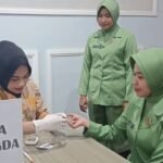 Persit KCK Cabang XL Kodim 0833 Kota Malang Gelar Penyuluhan Kesehatan Jantung dan Pemeriksaan CKG–EKG