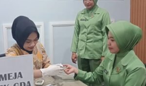 Persit KCK Cabang XL Kodim 0833 Kota Malang Gelar Penyuluhan Kesehatan Jantung dan Pemeriksaan CKG–EKG