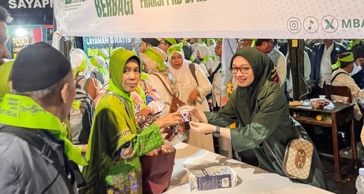 Jawab Instruksi Sekjen PKB, Putri Aidillah Gercep Aksi Nyata Layani Jamaah Mujahadah Kubro 1 Abad NU