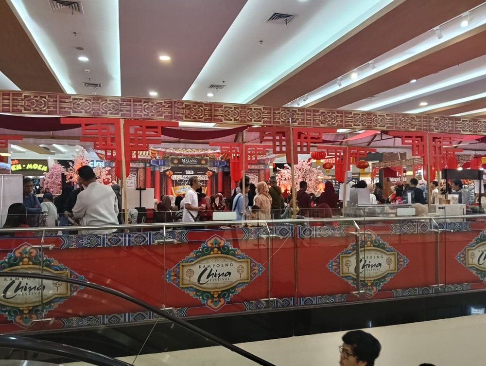 Puncak Imlek “The Great Lunar Harmony” di Malang Town Square Meriah