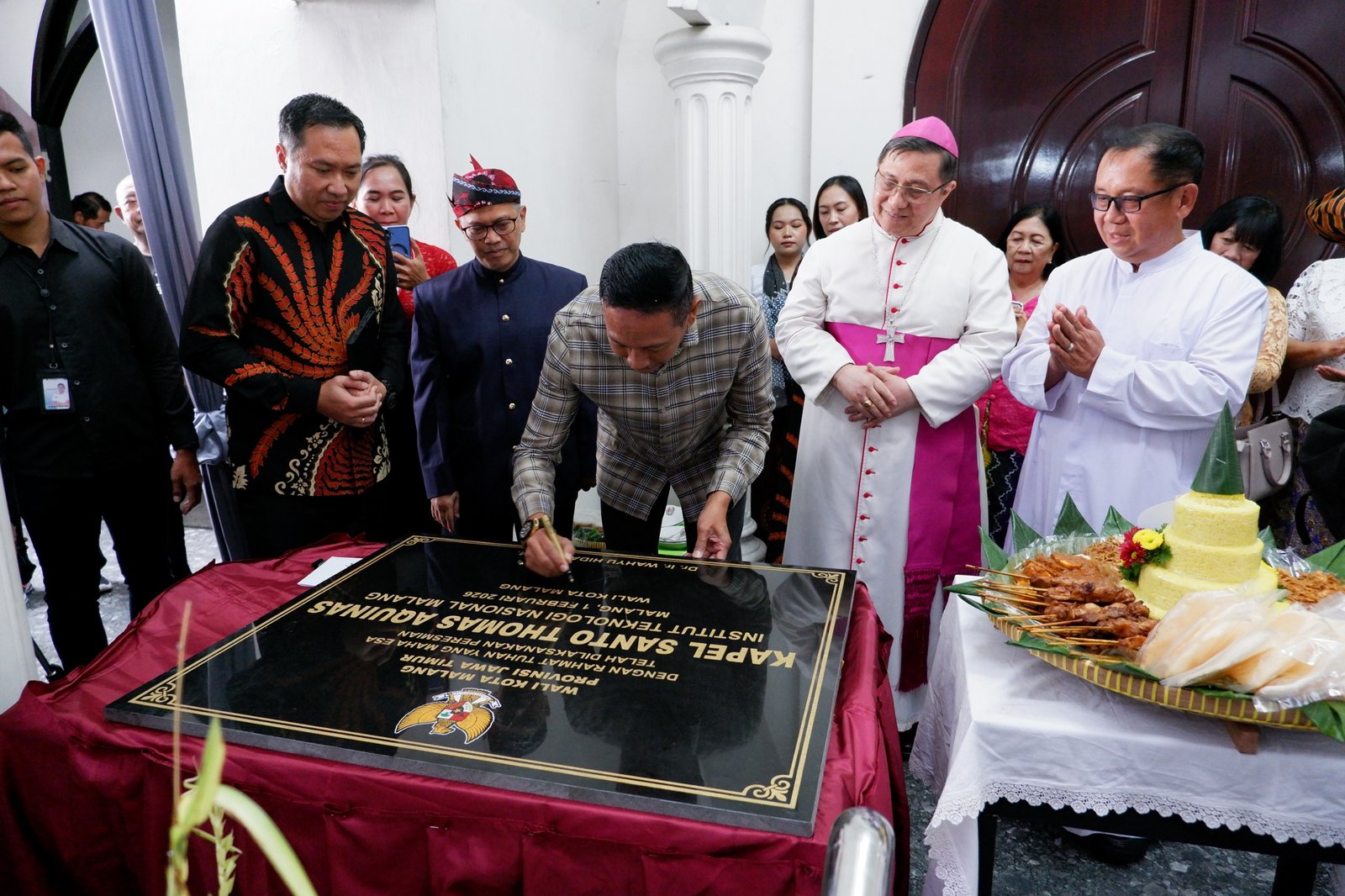 Wali Kota Malang Resmikan Kapel St. Thomas Aquinas, Puji Semangat Toleransi ITN Malang