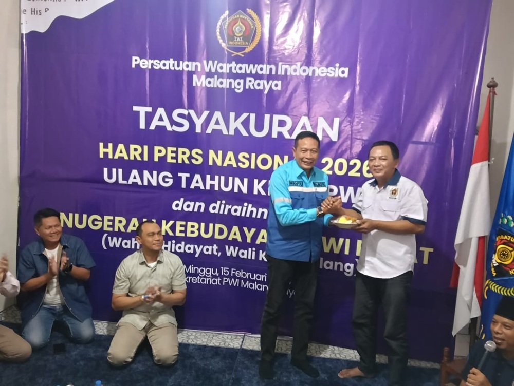 Sinergi Pemerintah dan Pers Menguat di HUT ke-80 PWI, Wali Kota Malang Raih Anugerah Kebudayaan dari PWI Pusat