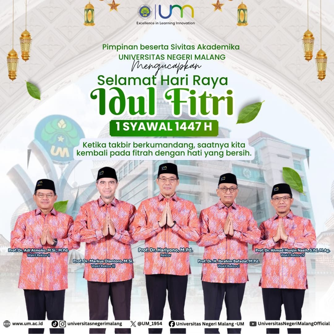 Greeting Idul Fitri UM