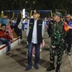 Jaga Kondusifitas, Dandim 0833 Bersama Walikota Malang Pantau Malam Takbir