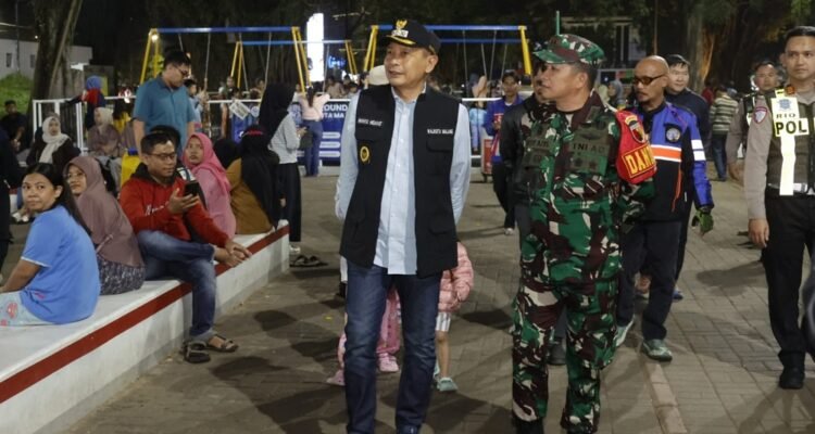 Jaga Kondusifitas, Dandim 0833 Bersama Walikota Malang Pantau Malam Takbir