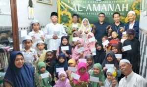 Aksara Tuampel Aksara Tumapel Berbagi Kebahagiaan Ramadan Bersama 24 Anak Yatim di Bareng Raya