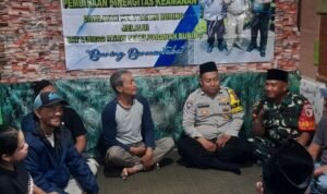 Babinsa dan Bhabinkamtibmas Kelurahan Buring Perkuat Sinergi Pembinaan Keamanan Wilayah