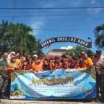 Koramil Kedungkandang Dampingi Anak Sekolah Luar Biasa Bagikan Takjil Ramadan