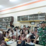 Babinsa Klojen Pastikan Kelancaran Makan Bergizi Gratis Siswa SMAN 4 Malang Selama Ramadhan