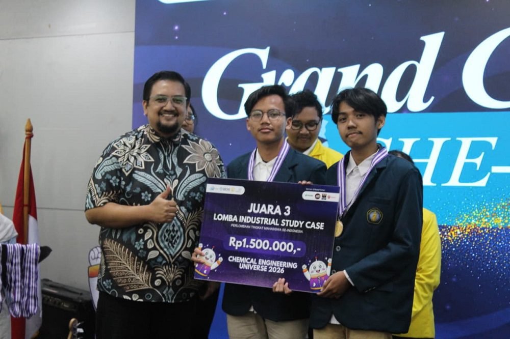 Mahasiswa Teknik Kimia UB Raih Juara CHEVERSE 2026 Lewat Inovasi Energi dari Limbah Sawit