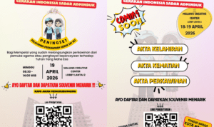 Disdukcapil Kota Malang Gelar Event #GISA, Hadirkan Layanan “Peningset” untuk Permudah Pencatatan Perkawinan