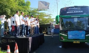 PJT 1 PJT I Berangkatkan 377 Pemudik Lewat Program Mudik Gratis 2026