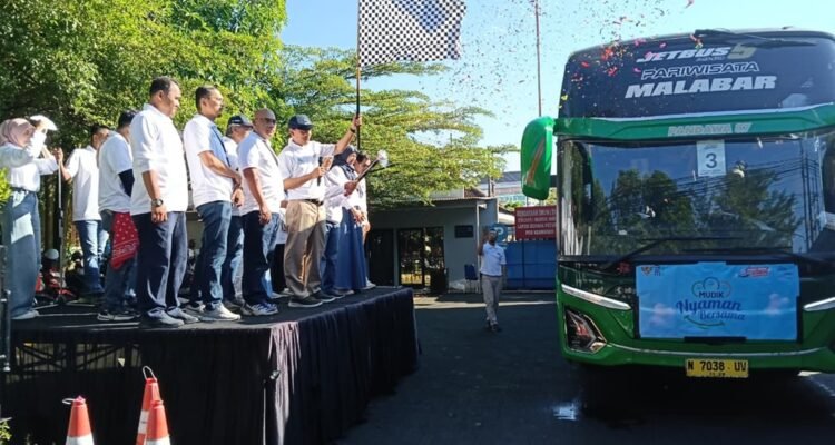 PJT I Berangkatkan 377 Pemudik Lewat Program Mudik Gratis 2026