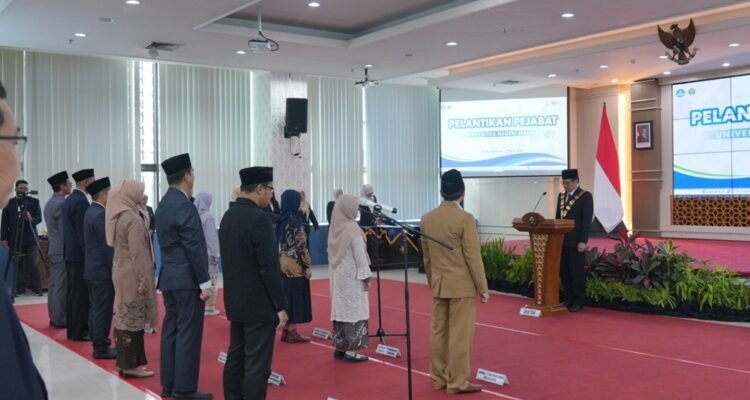 UM Lantik Sejumlah Pejabat Baru, Perkuat Sinergi dan Tata Kelola Menuju Kampus Berdaya Saing Global
