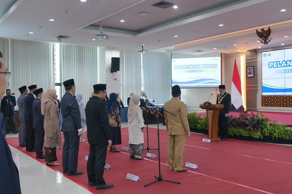 UM Lantik Sejumlah Pejabat Baru, Perkuat Sinergi dan Tata Kelola Menuju Kampus Berdaya Saing Global