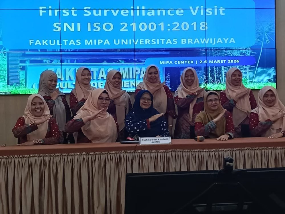FMIPA UB Jalani Audit Surveillance ISO 21001:2018, Implementasi Sistem Mutu Dinilai Konsisten