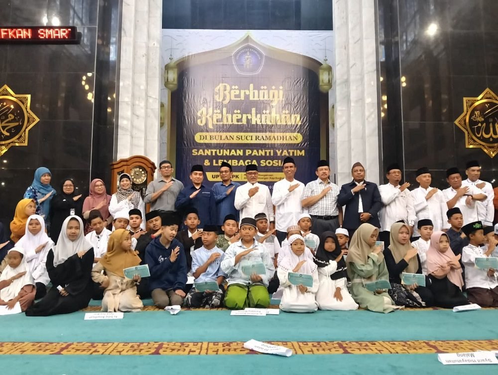 UB Santuni 570 Anak Yatim dari 57 Lembaga di Malang Raya Saat Ramadan (2)