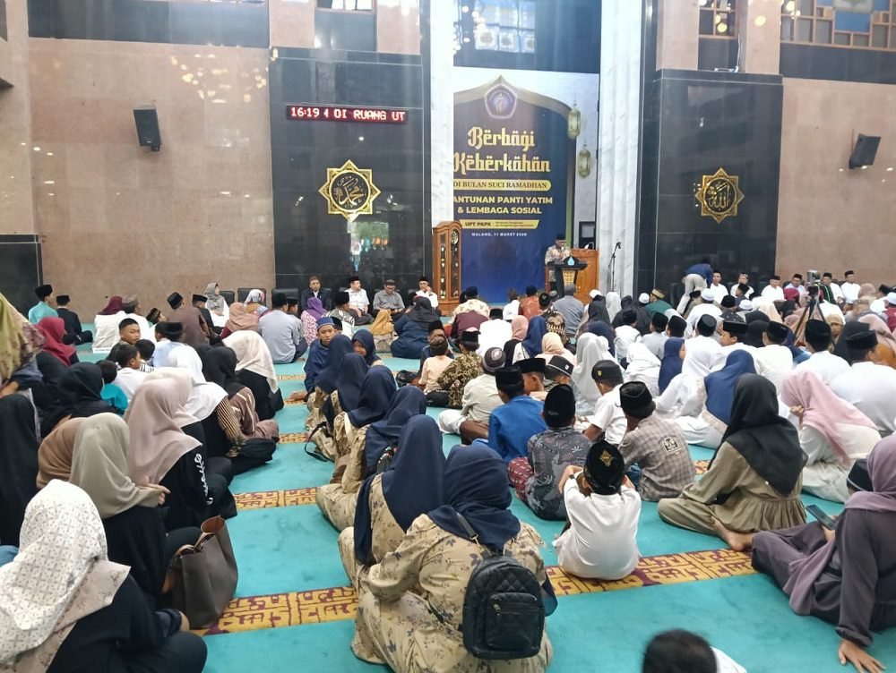 UB Santuni 570 Anak Yatim dari 57 Lembaga di Malang Raya Saat Ramadan