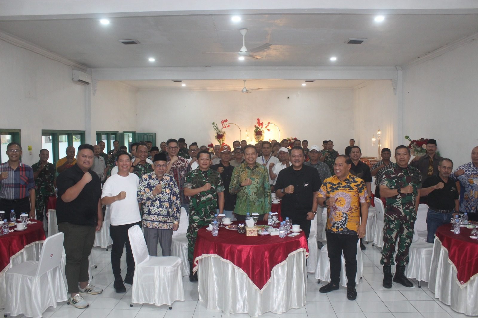 Kodim 0833 Kota Malang Gelar Komsos dan Halal Bihalal, Ajak Tangkal Hoaks dan Jaga Kondusivitas