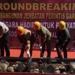 peletakan batu pertama Dandim 0833 Kota Malang Hadiri Ground Breaking Jembatan Perintis Garuda di Klojen