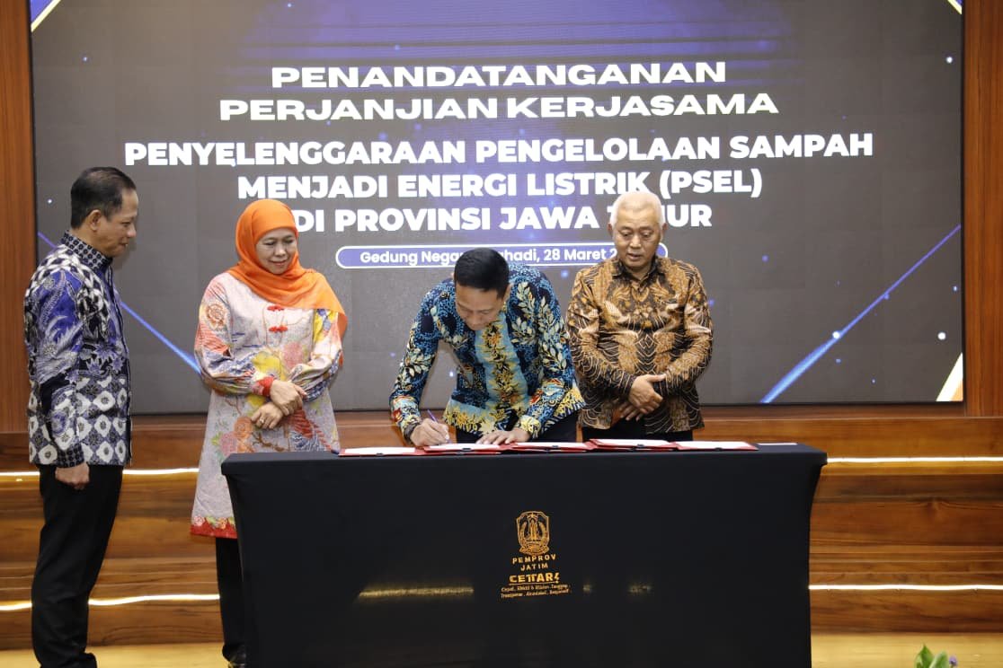 Kerja Sama PSEL Malang Raya Diteken, Sampah Disulap Jadi Energi Listrik