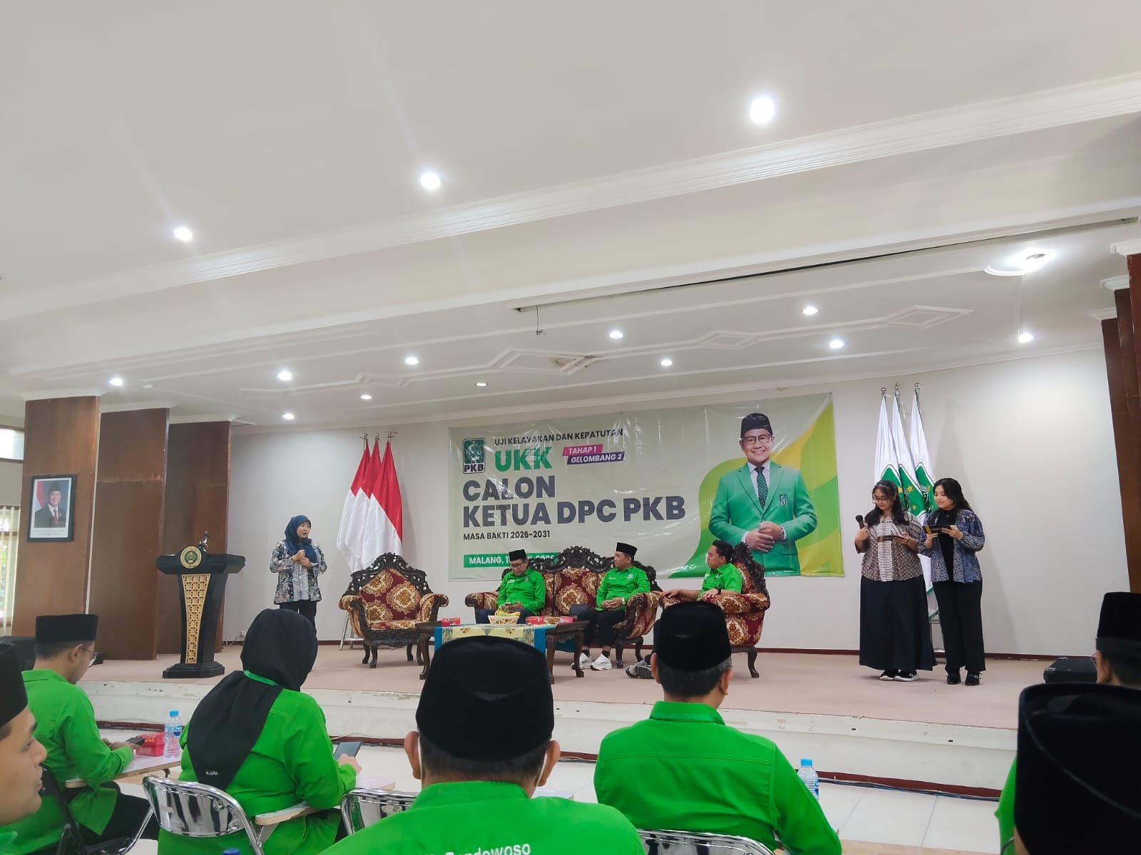 Seleksi Ketat Ketua DPC PKB Kota Malang, 9 Kandidat Jalani Uji Kelayakan di Kampus UM.
