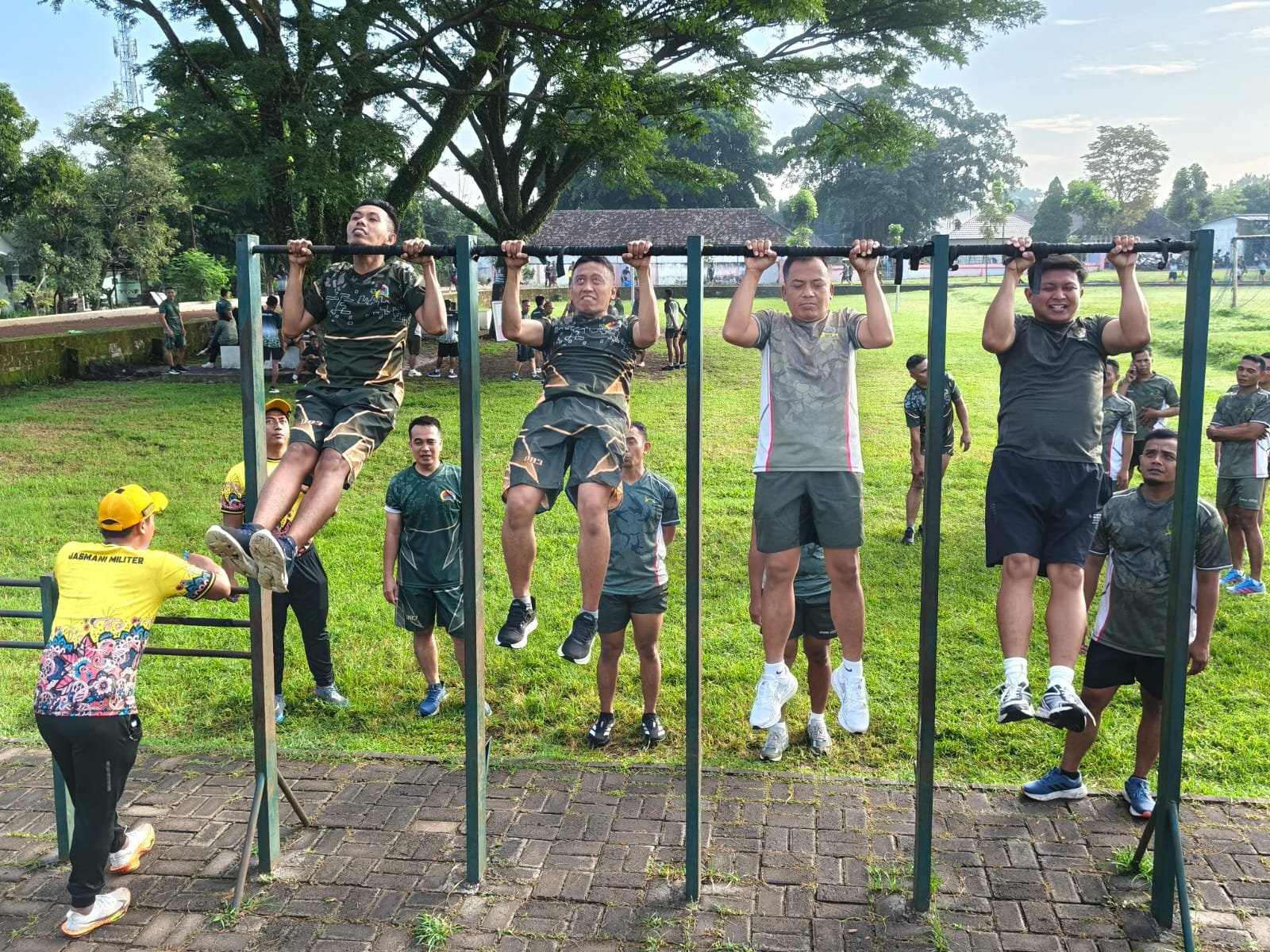 Tes Kesegaran Jasmani Periodik, Upaya Kodim 0833 Jaga Stamina Prajurit