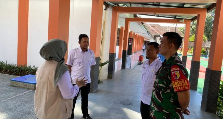 Silaturahim Humanis, Babinsa Klojen Hadir di SRMA 22 Malang