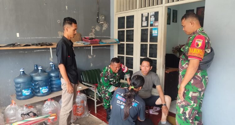 Respons Cepat Babinsa Kedungkandang Bersama Dinsos Tangani ODGJ