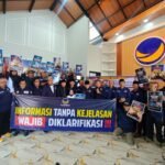 deklarasi Dipimpin Suyadi, DPD Nasdem Malang Raya Gelar Aksi Damai Desak Media Klarifikasi Pemberitaan Surya Paloh.