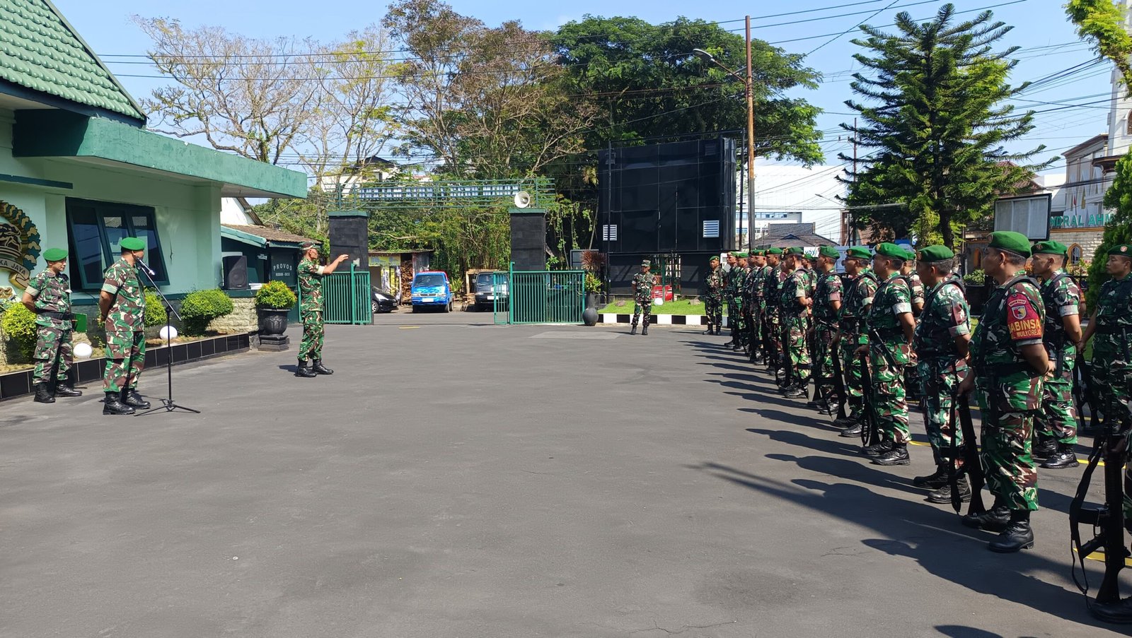 Kodim 0833 Terima Kunjungan Tim Kodiklat TNI AD untuk Uji Petik Permildas