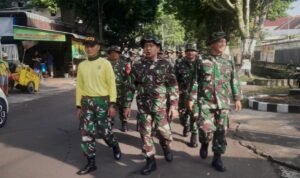 Tingkatkan Kesiapan Prajurit, Kodim 0833 Kota Malang Gelar Latihan Hanmars.