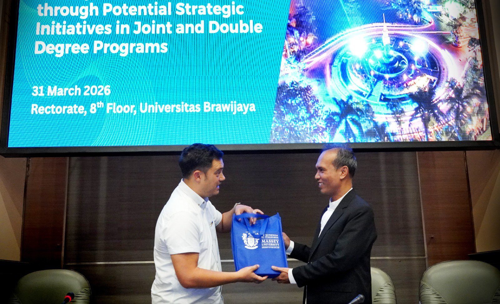 UB Perluas Jejaring Global, Jajaki Program Double Degree dengan Kampus Selandia Baru.