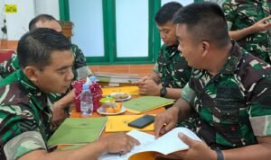 kodim Evaluasi Kinerja Operasi, Kodim 0833 Kota Malang Terima Kunjungan Tim Wasgiat Sopsad