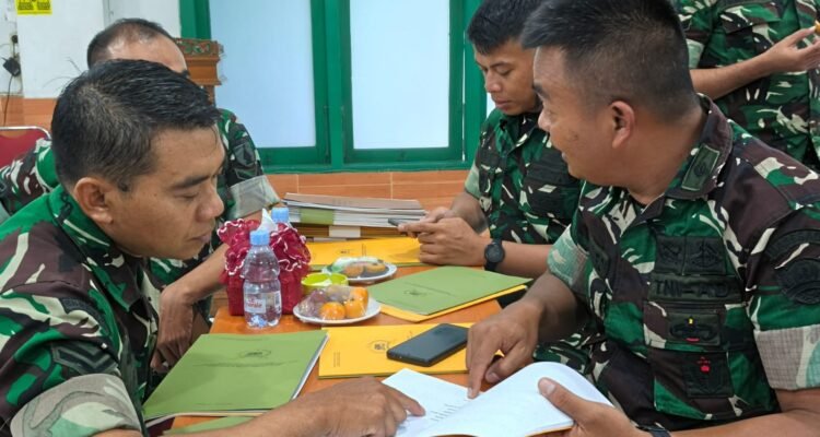 Evaluasi Kinerja Operasi, Kodim 0833 Kota Malang Terima Kunjungan Tim Wasgiat Sopsad
