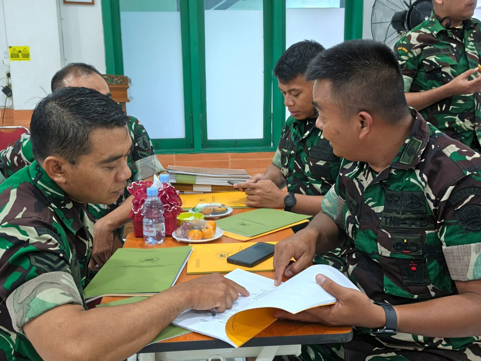 Evaluasi Kinerja Operasi, Kodim 0833 Kota Malang Terima Kunjungan Tim Wasgiat Sopsad