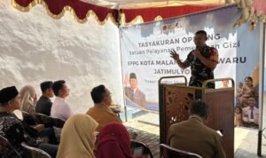 Babinsa Jatimulyo Hadiri Pembukaan Dapur SPPG Jatimulyo 2, Perkuat Kepedulian Sosial