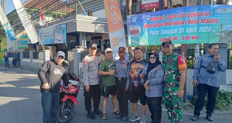 Jaga Kondusivitas, Tiga Pilar Lowokwaru Intensifkan Patroli Wilayah