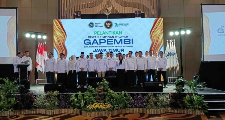 Disaksikan Menko Pangan, H. Makhrus Sholeh Resmi Dilantik sebagai Ketua DPW GAPEMBI Jatim