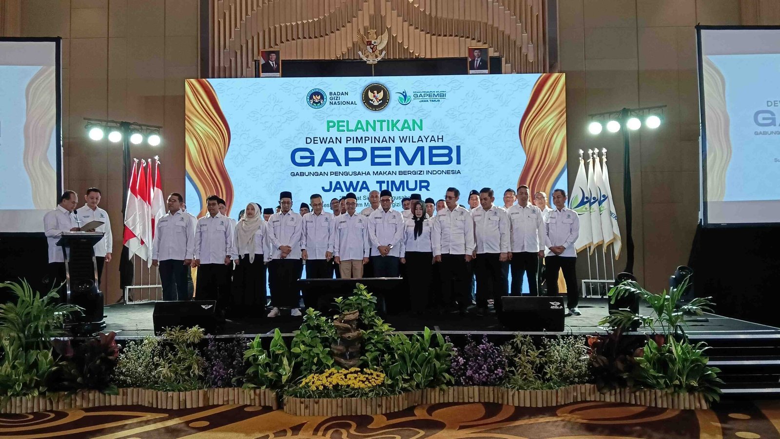 Disaksikan Menko Pangan, H. Makhrus Sholeh Resmi Dilantik sebagai Ketua DPW GAPEMBI Jatim