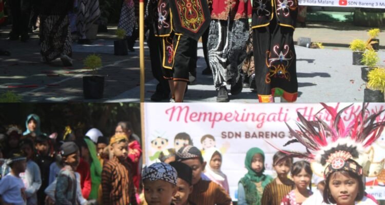 SDN Bareng 3 Semarakkan Hari Kartini dengan Fashion Show Pakaian Adat
