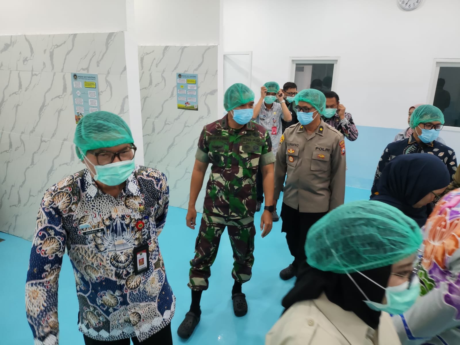 Dukung Program Gizi Nasional, Kasdim 0833 Hadiri Pembukaan Sejumlah SPPG di Kota Malang.