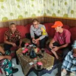 Komsos Tiga Pilar, Babinsa Wonokoyo Petakan Wilayah Rawan Bencana