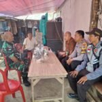 Jelang Pengajian di Kelurahan Buring, Babinsa dan Tiga Pilar Perkuat Koordinasi dengan Warga