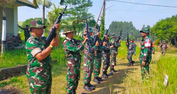 Asah Kemampuan Tempur, Kodim 0833/Kota Malang Gelar Latbakjatri Semester I 2026