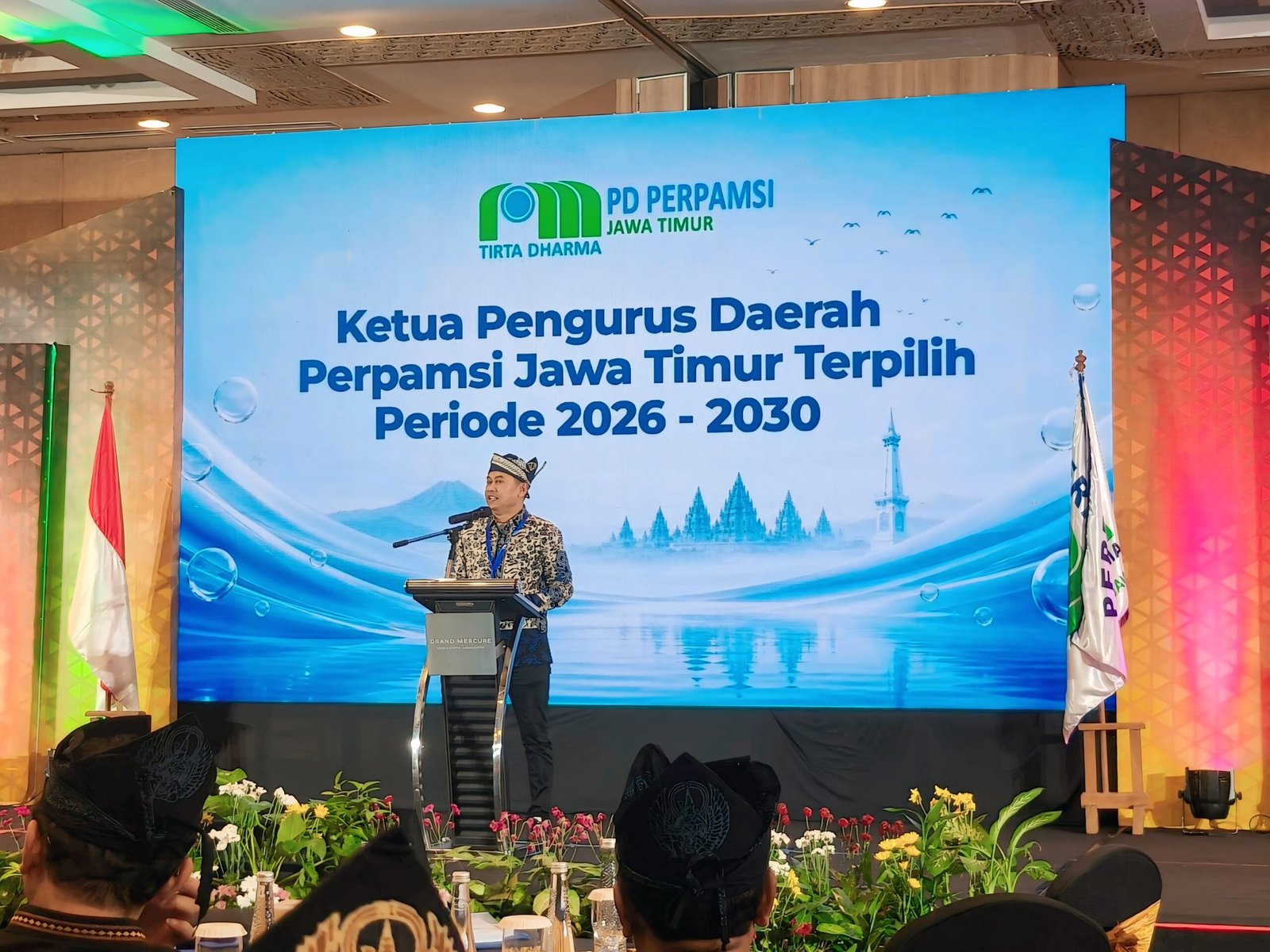 Priyo Sudibyo Cetak Rekor Baru, Pimpin PERPAMSI Jatim dan Siap Gaspol Transformasi BUMD Air Minum