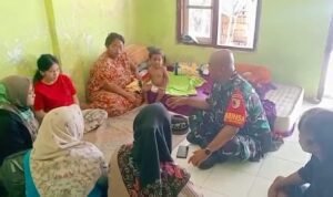 Sinergi Babinsa Kedungkandang dan Dinsos Perkuat Upaya Pencegahan Stunting di Wilayah Binaan