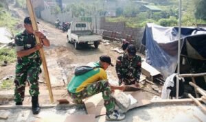 IMG-20260521-WA0042 Koramil Sukun Percepat Pembangunan Jembatan Perintis Garuda, Fokus Perkuat Struktur dan Keamanan