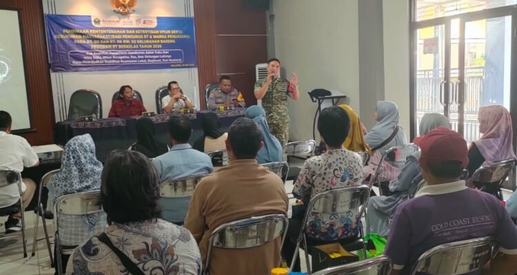 Babinsa Klojen Dorong Pengurus RT dan Warga Pendatang Ciptakan Lingkungan Harmonis dan Tertib